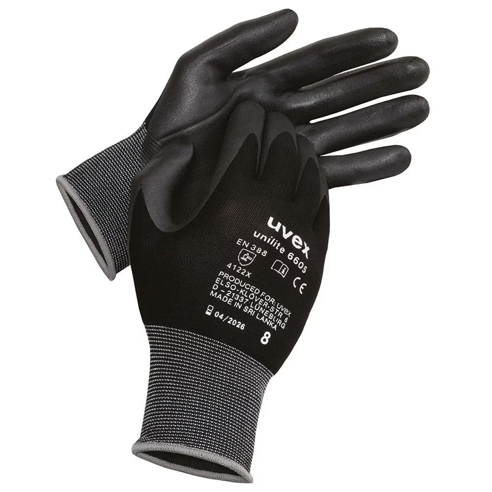 UVEX Unilite 6605 Safety Gloves