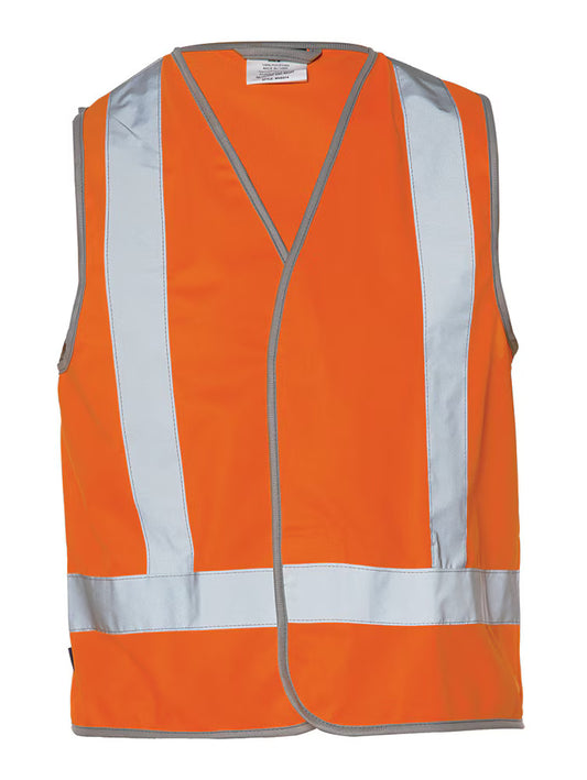 WORKHORSE MVE014 Hi-Vis Safety Polyester Vest